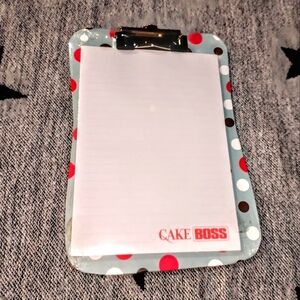 Cake Boss Clipboard NEW SEALED